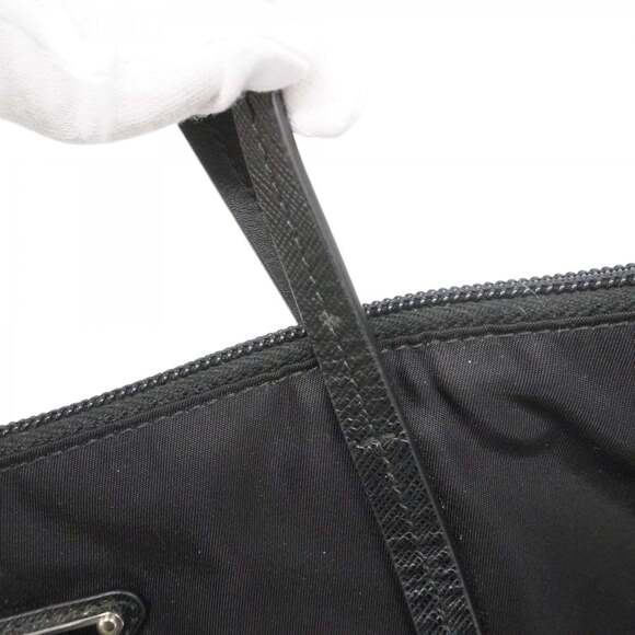 Prada Tessuto nylon tote bag, black, for women - Picture 11 of 13